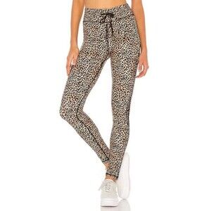 NEW THE UPSIDE Size Large Sport Leo Leopard Yoga Leggings Pant Revolve Athletic
